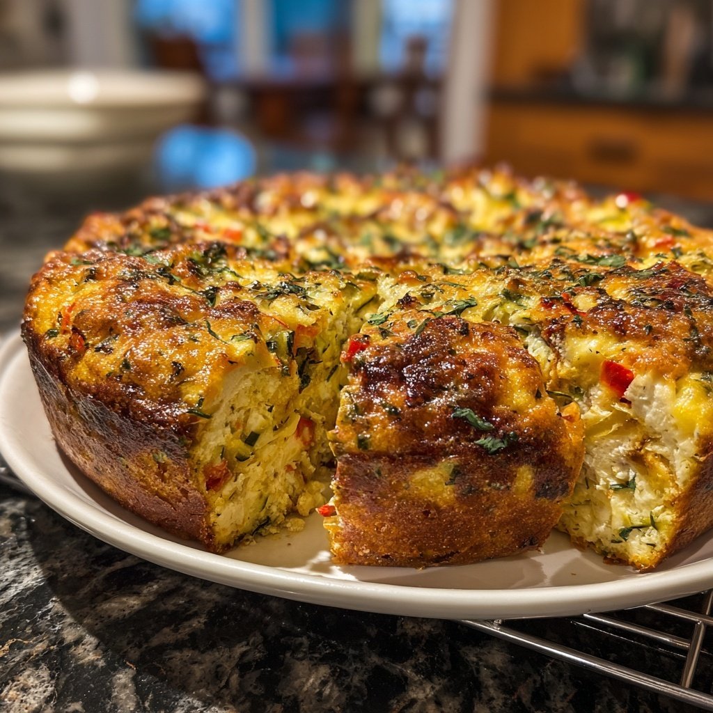 Gemüseauflauf mit Kräutern