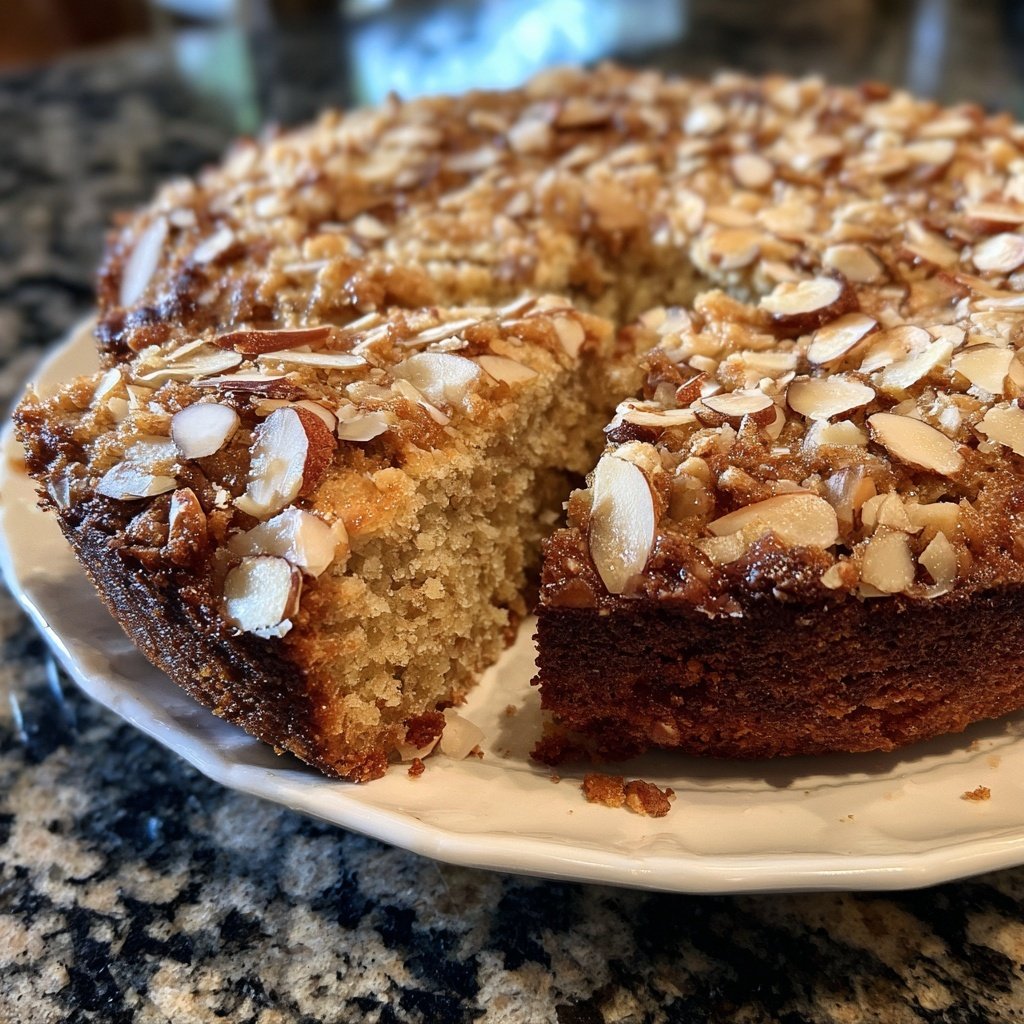 Bananenkuchen mit Mandeln und Kakao