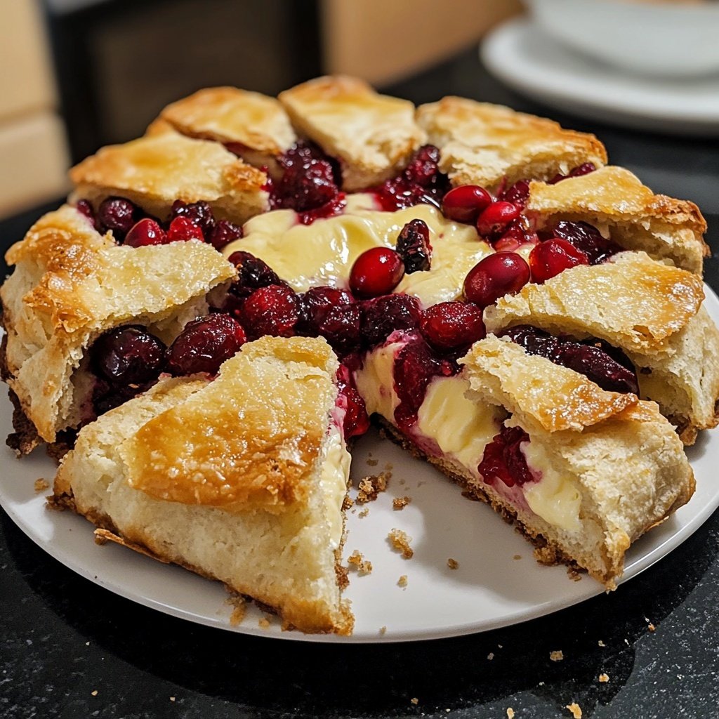 Cranberry-Brie-gefülltes Hähnchen