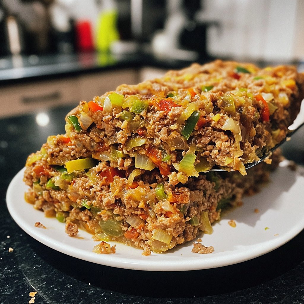 Hackfleisch Pfanne mit Lauch