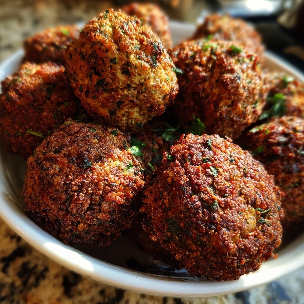 Falafel im Ofen