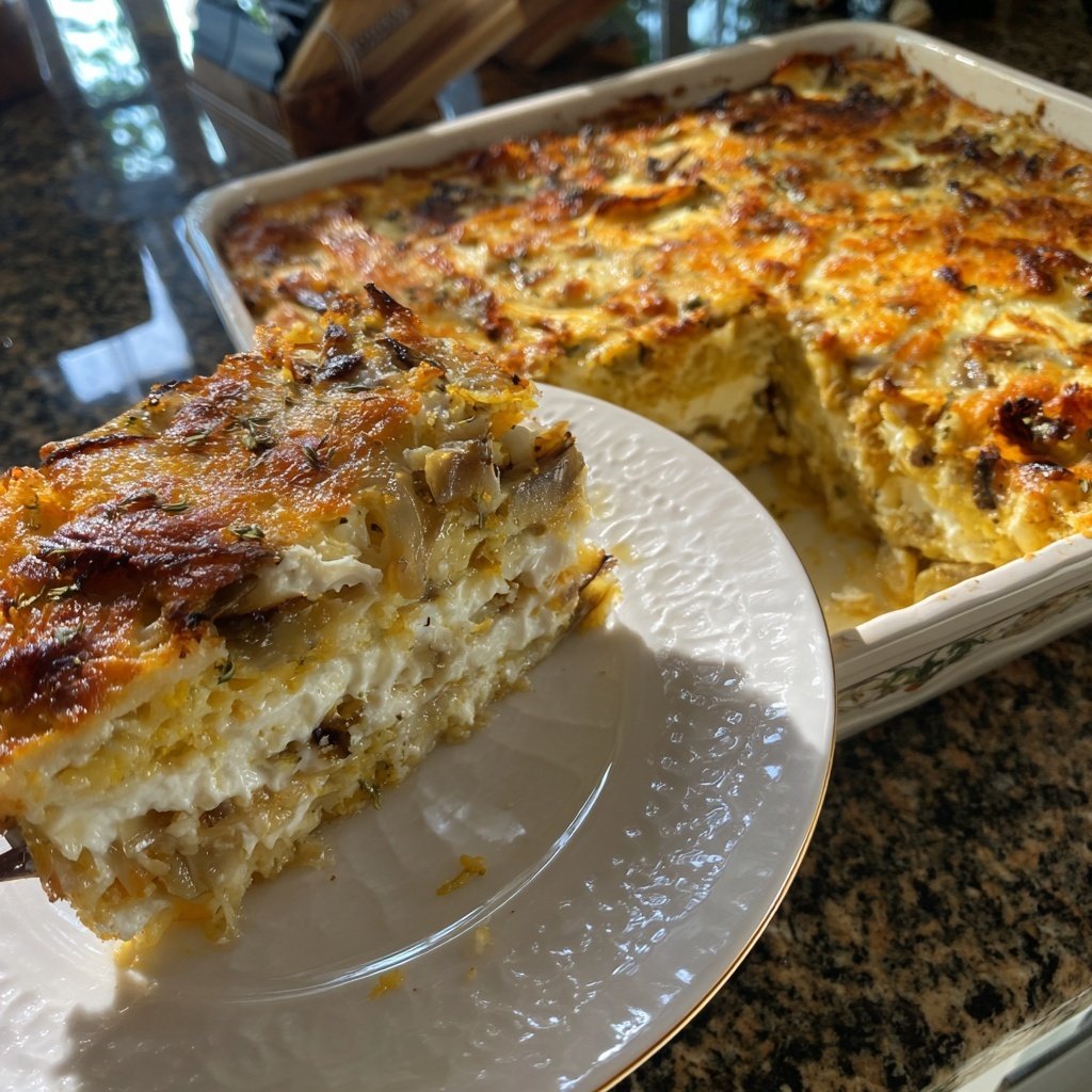 Auberginenauflauf cremig