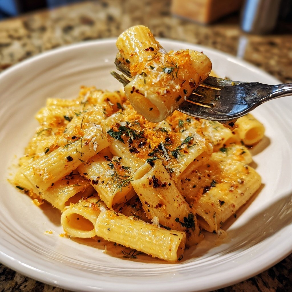 Rigatoni mit Fenchel und Orange