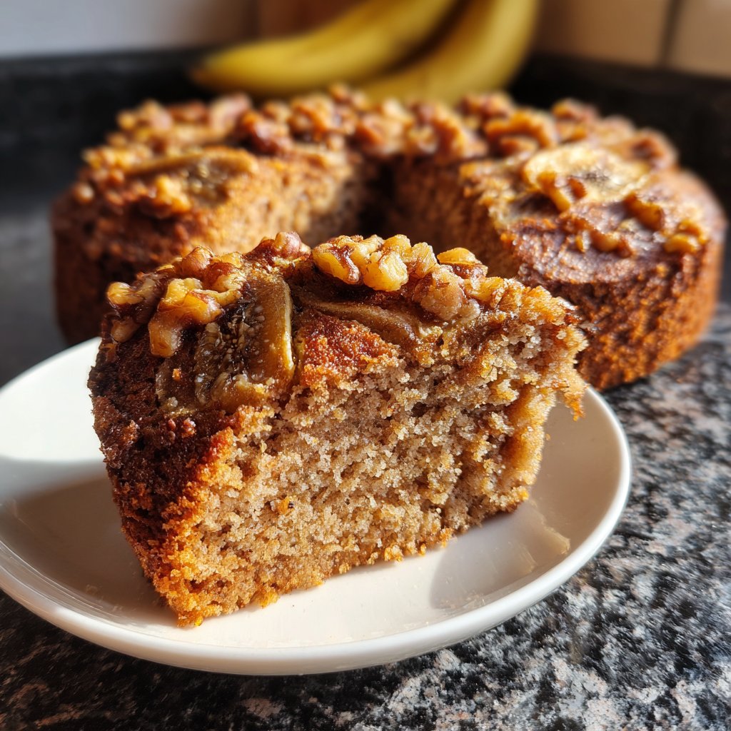 Bananenkuchen mit Walnüssen