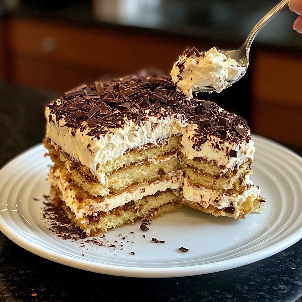 Spaghettieis-Tiramisu