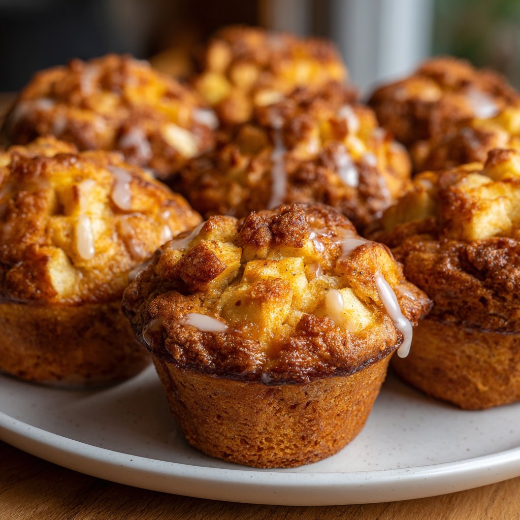 Muffins mit Apfel und Zimt