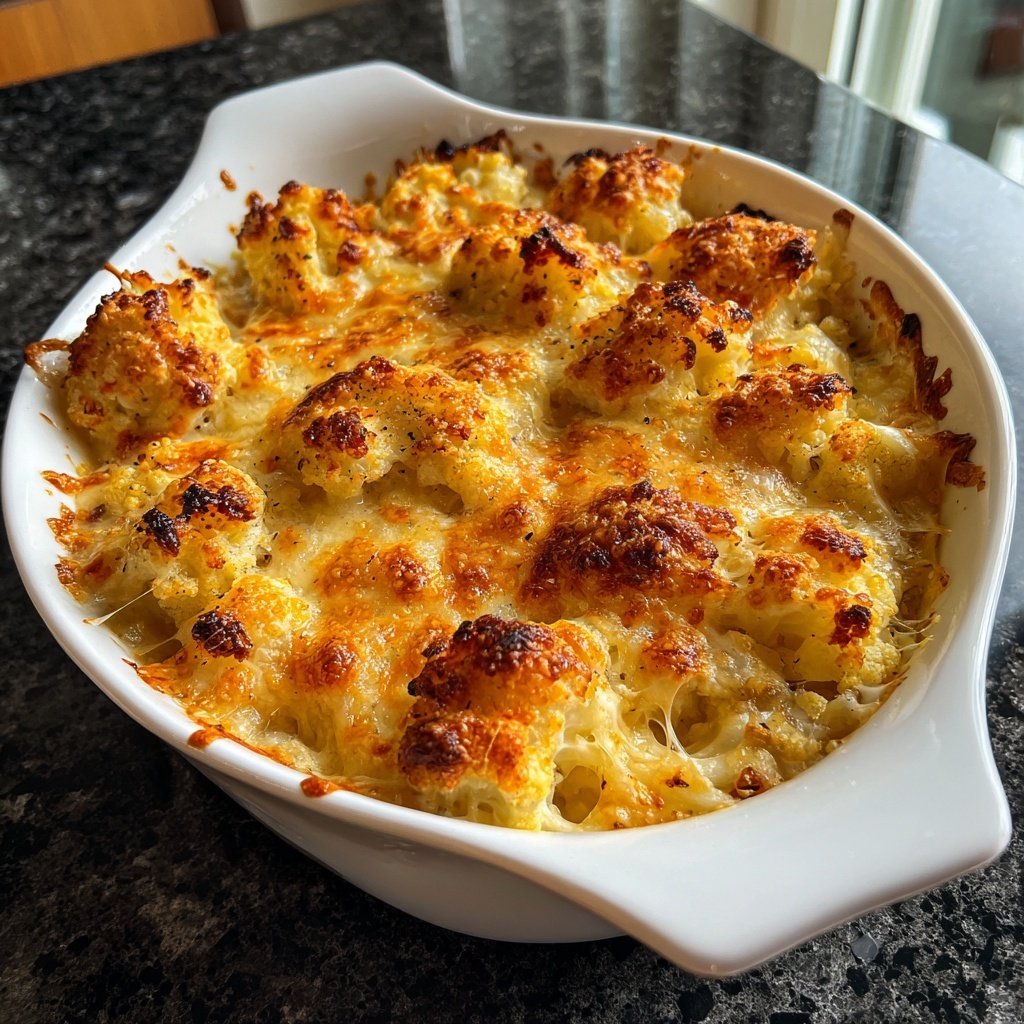 Blumenkohl Gratin Mit Semmelbröseln