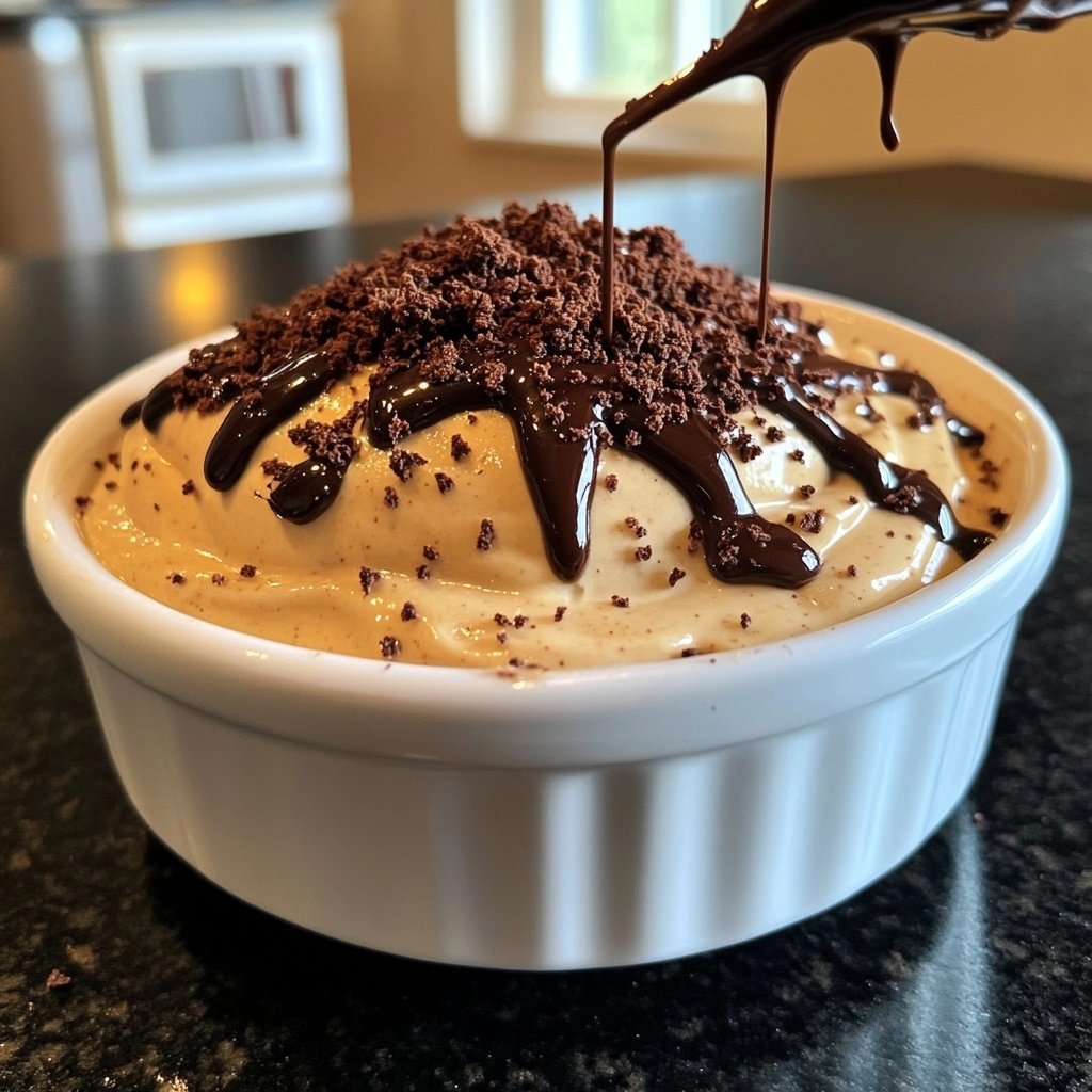 Selbst gemachte Schokoladencreme